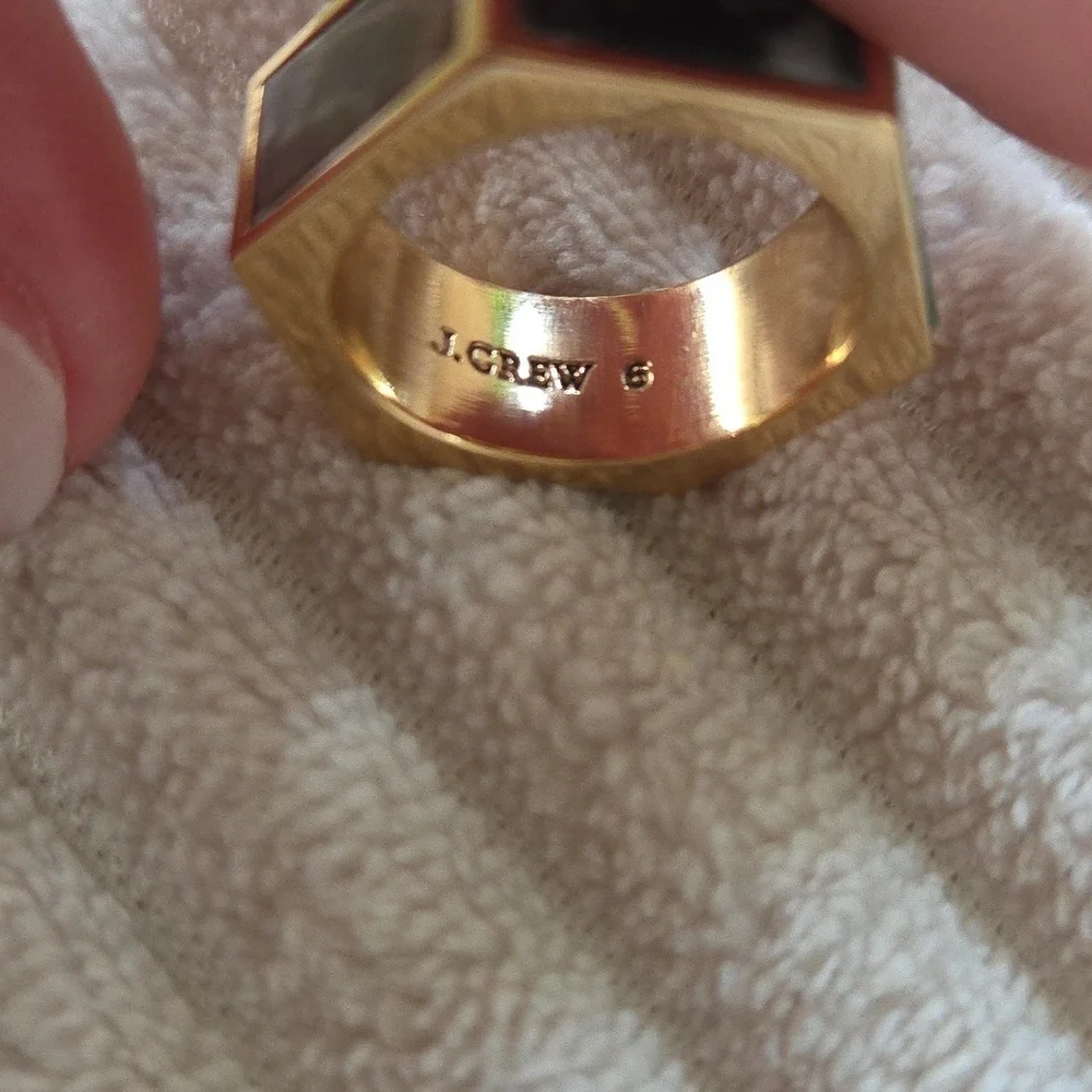 J Crew Stone Ring